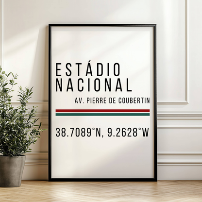Set of 3 Personalised Ronaldo - Portugal Football Prints