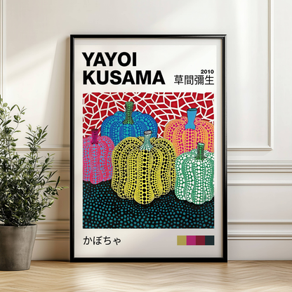 Yayoi Kusama 2010 Pumpkins Print