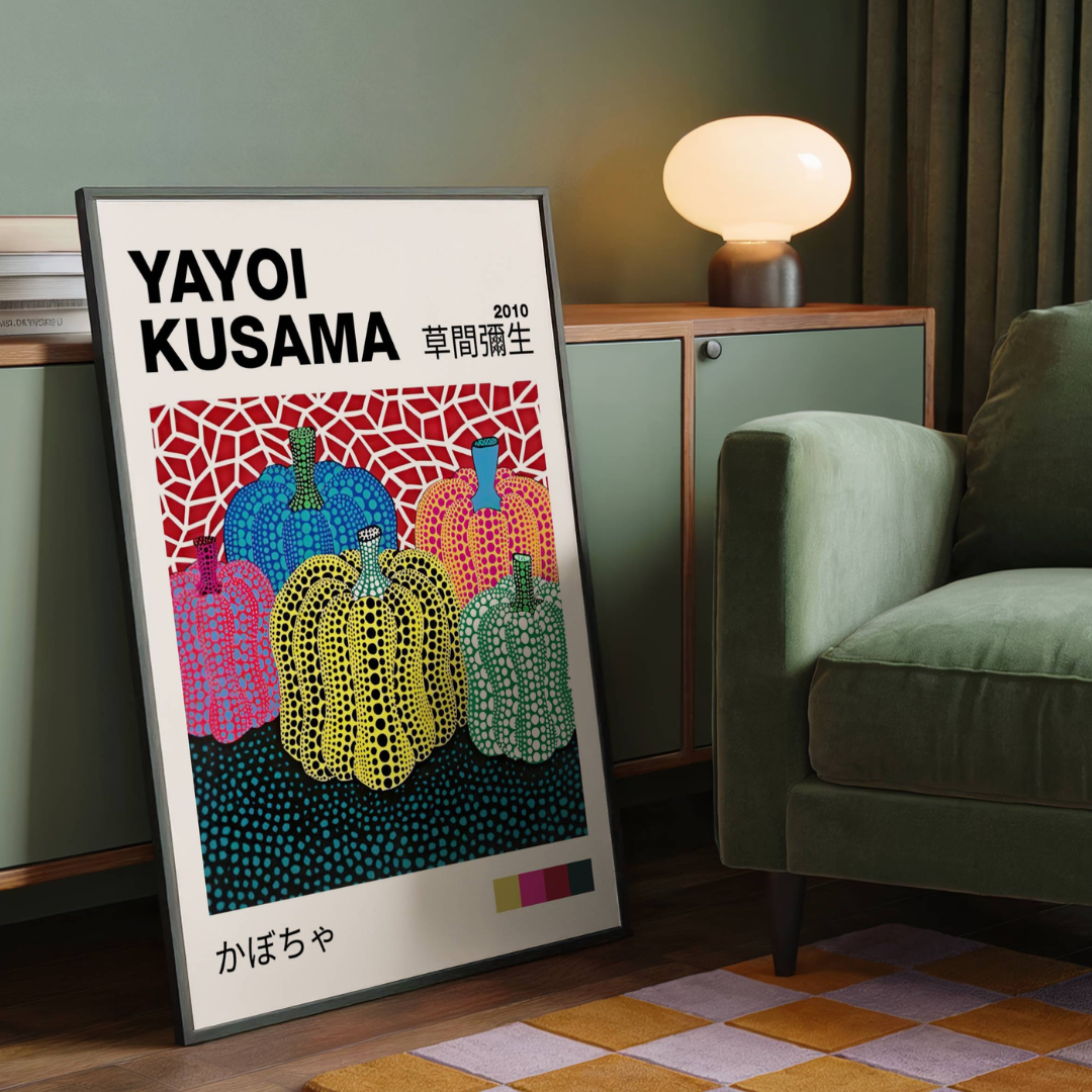 Yayoi Kusama 2010 Pumpkins Print