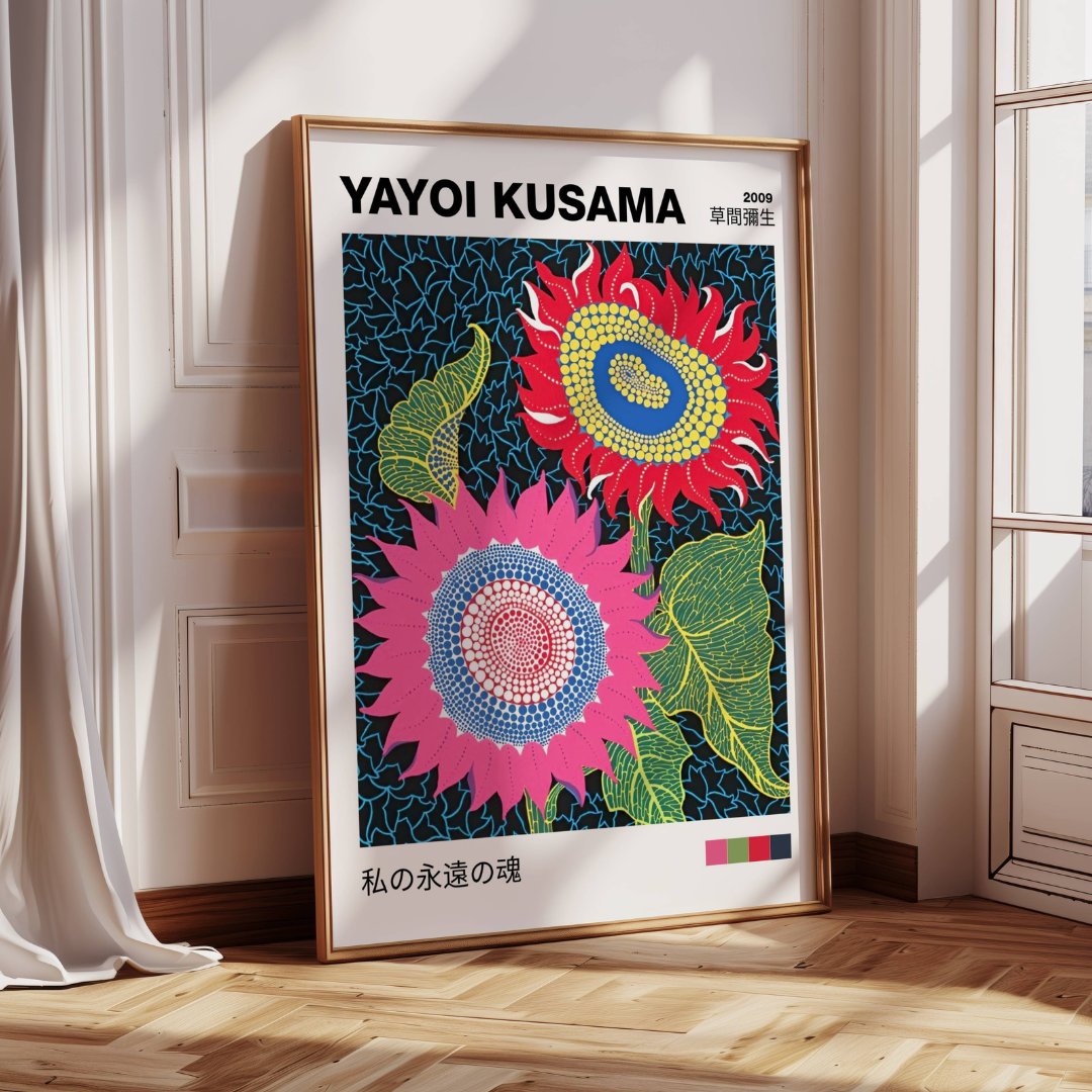 Yayoi Kusama 2009 Floral Print