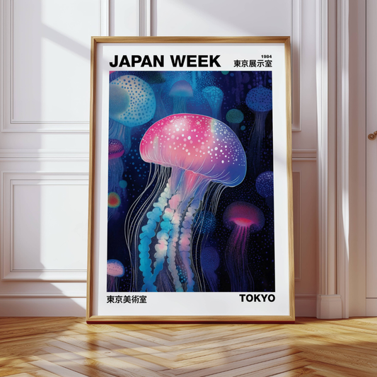 Japan, Tokyo Jellyfish Print