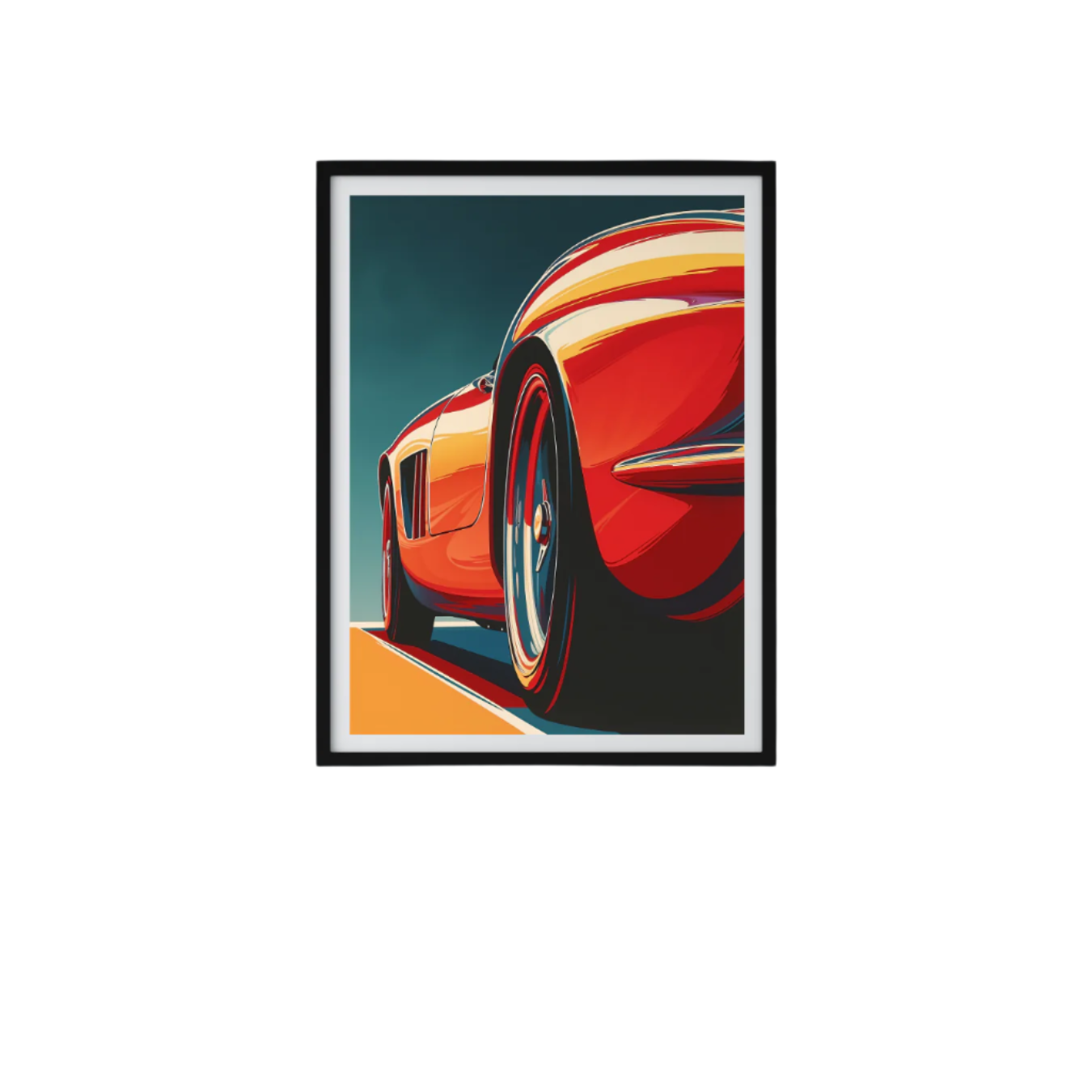 Ferrari 250 GTO Wall Art Print Poster / A5 A4 A3 Unframed Classic Sports Cars