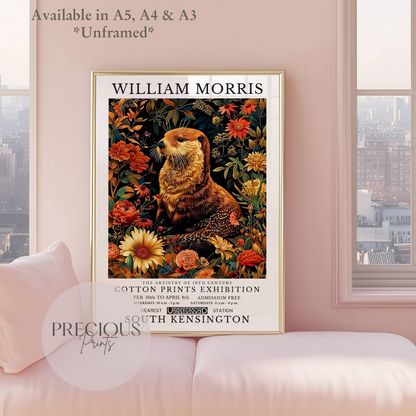 William Morris Otter Poster / Art Exhibition Print