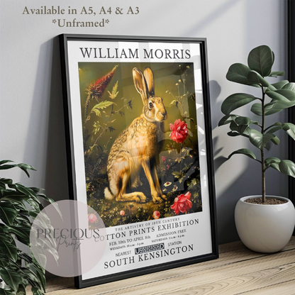 William Morris Hare Poster / Art Exhibition Print