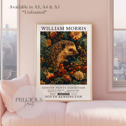 William Morris The Hedgehog Poster / Art Exhibition Print