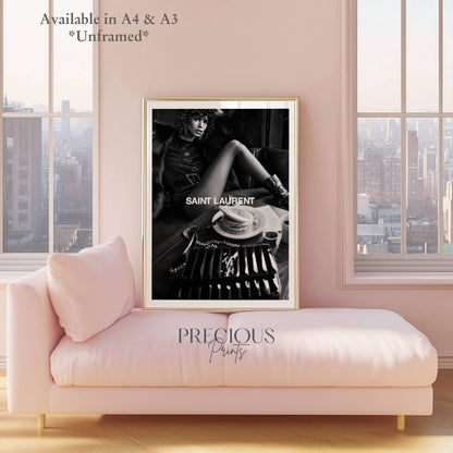 Saint Lauren Print