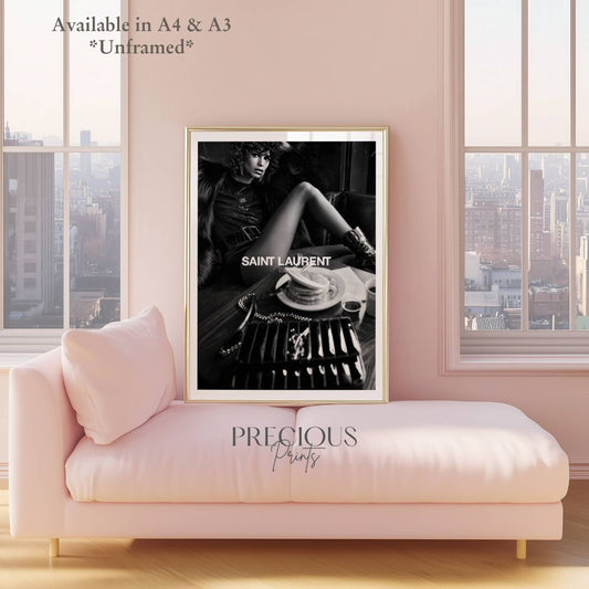Saint Lauren Print