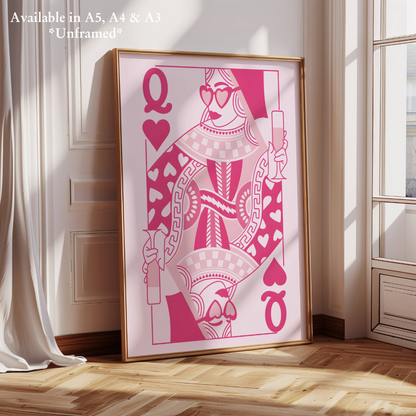 Queen of Hearts Poster