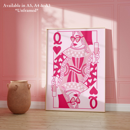 Queen of Hearts Poster