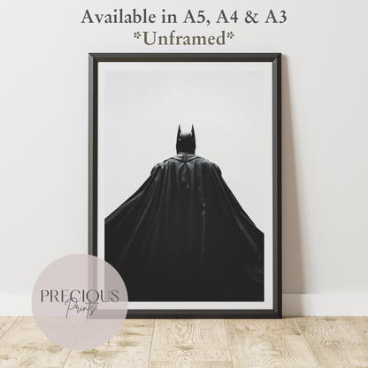 Batman Anime Movie Poster Unframed A5 A4 A3