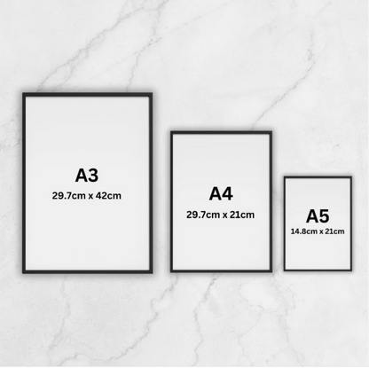 Set of 3 Childrens Personalised Pokemon Bedroom Print / A5 A4 A3