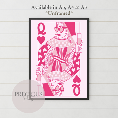 Queen of Hearts Poster