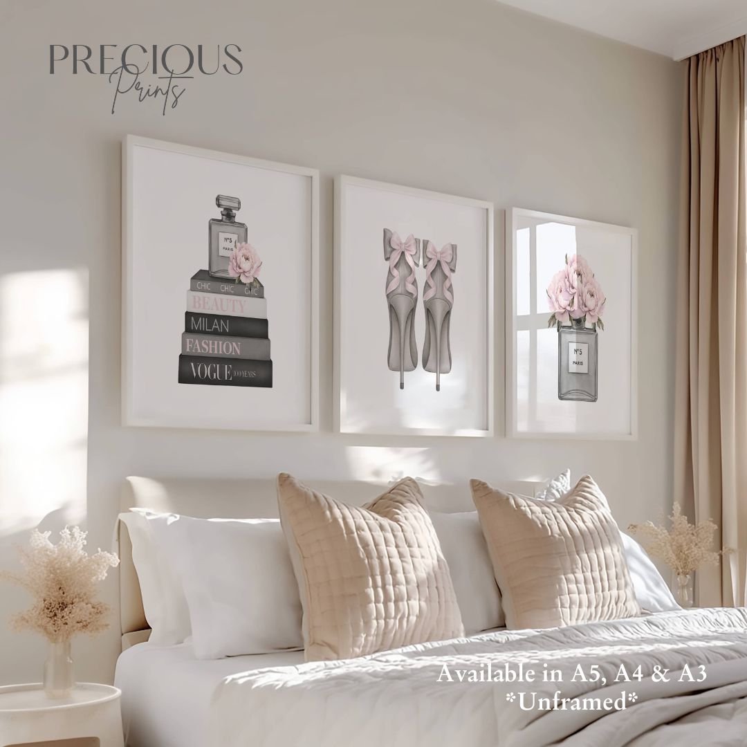 Set of 3 Coquette Pretty Prints