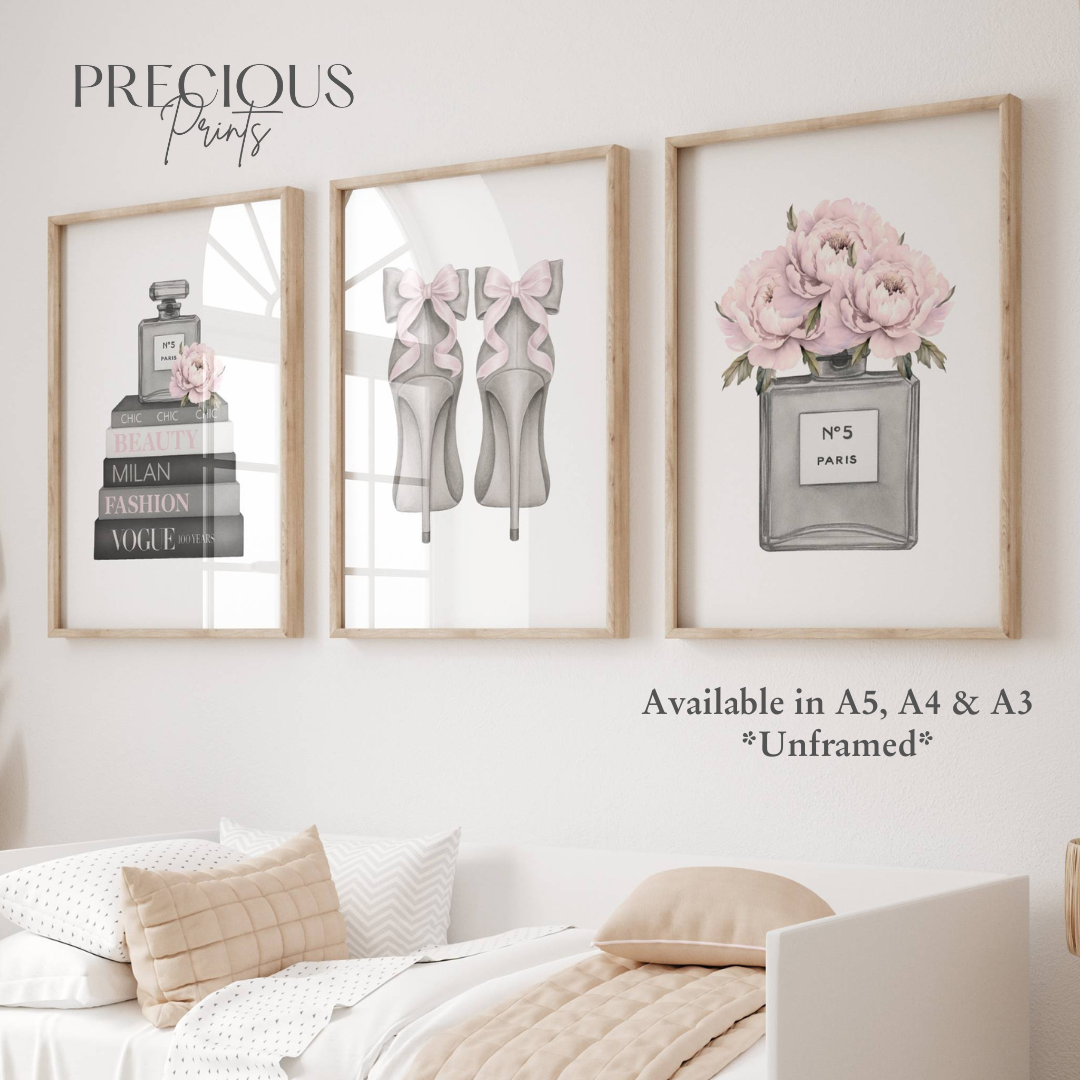 Set of 3 Coquette Pretty Prints