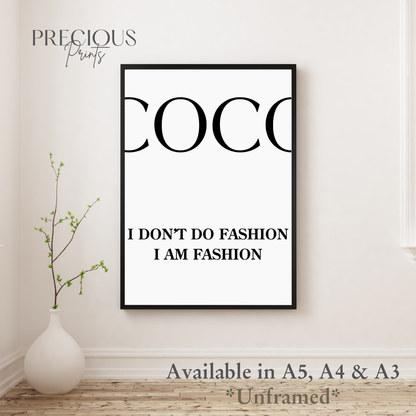 Set of 3 Luxury Fashion Designer Prints